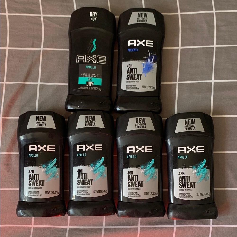 Bundle- Axe deodorant

All 6 unopened
